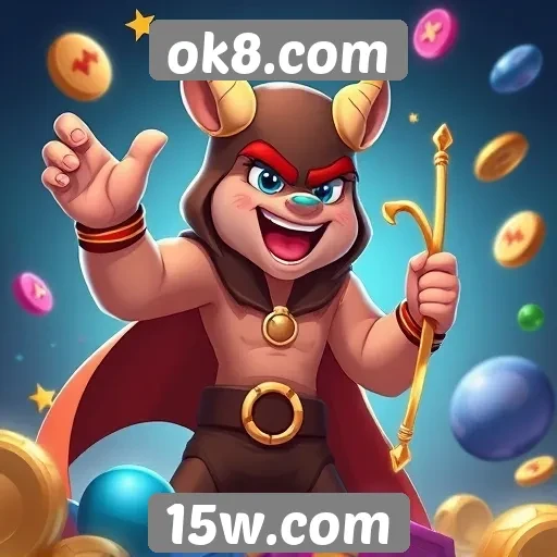 Recursos exclusivos do site de jogos ok8.com